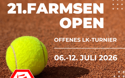 Farmsen Open: Tennis, Teamgeist & Genuss auf unserer Anlage
