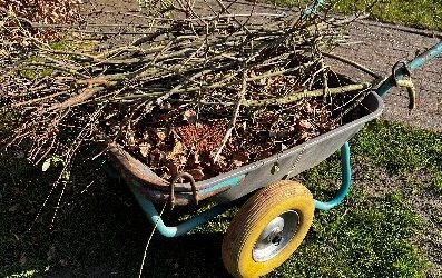 Frühjahrsputz auf unserer Tennisanlage